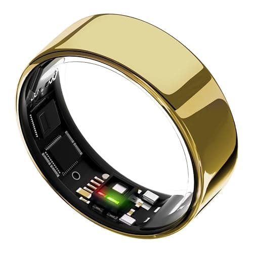ULTRAHUMAN Ring AIR - Sleep & Fitness Tracker, Smart Ring for Women & Men, No App Fee for Standard Features (Size 10)