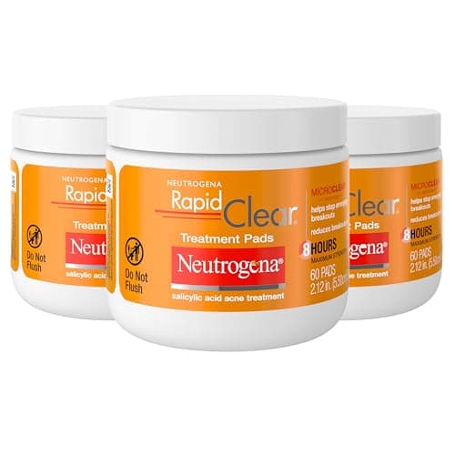 Snapklik.com : Neutrogena Rapid Clear Maximum Strength Acne Face Pads