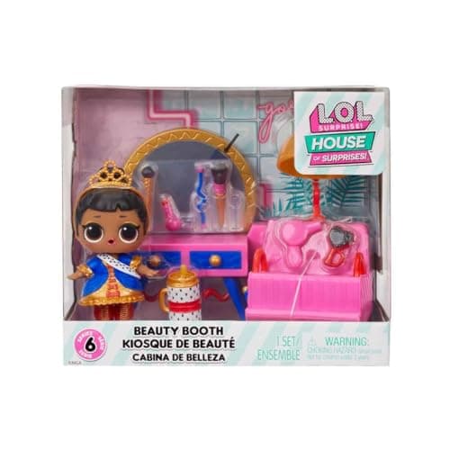 LOL Surprise OMG House of Surprises Daybed Playset with Suite Princess Collectible Doll and 8 Surprises