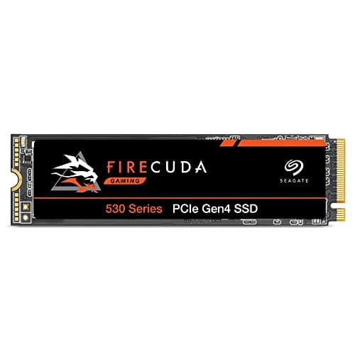 Seagate FireCuda 530R SSD with Heatsink 4TB Internal Solid State Drive - M.2 PCIe Gen4 ×4 NVMe 1.4, speeds up to 7400MB/s, 5050TBW, 1.8M MTBF with Rescue Services (ZP4000GM3A073)