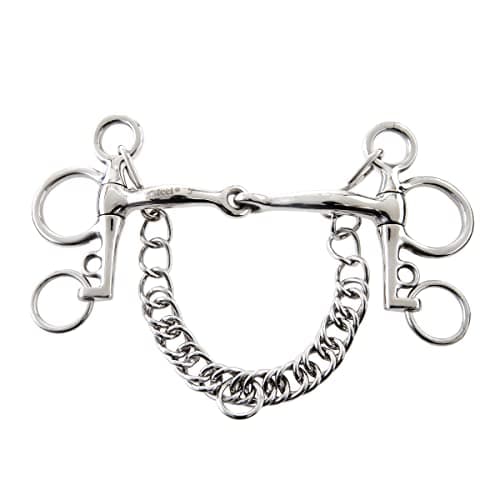 Korsteel Stainless Steel Jointed Tom Thumb Rugby Pelham Bit