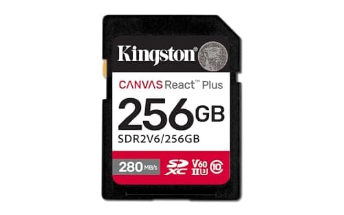 Kingston 256GB microSDXC Canvas React Plus 285MB/s Read UHS-II ...