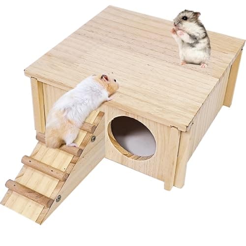 Living World Tree House Real Wood - 2-Level House – Pets Kampong SG