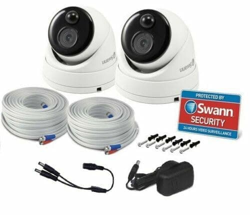 Swann Pro Analog Wired Outdoor Security Camera with Night Vision in the ...
