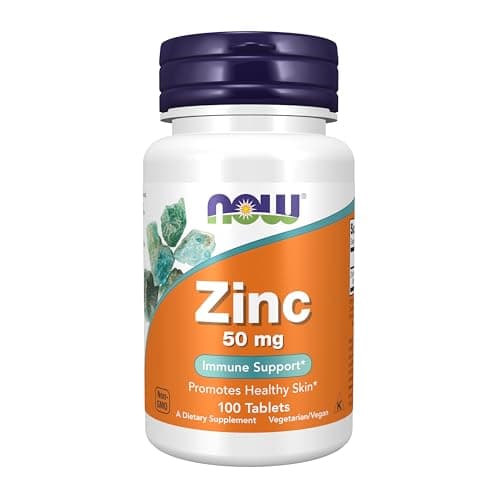 NOW Foods Zinc Gluconate 50 mg Tablets