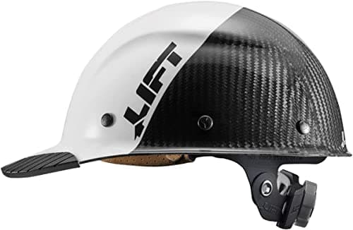 DAX Fifty/50 White Full Brim Hard Hat | LIFT Safety