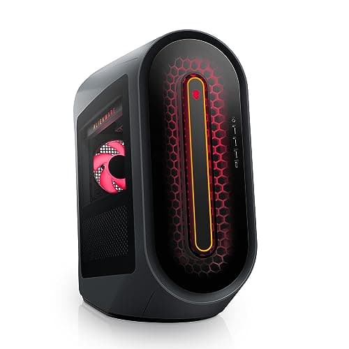 Alienware Aurora R15 Gaming Desktop - AMD Ryzen 7 7700X Processor, 16GB DDR5 RAM, 1 TB SSD, NVIDIA GeForce RTX 4070 Ti Garphics, Qualcomm WiFi, 750-Watt Power Supply Unit - Dark Side of The Moon