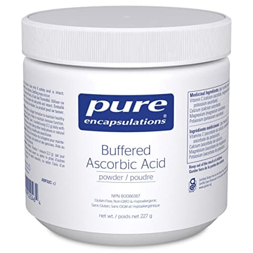 Pure Encapsulations - Buffered Ascorbic Acid - Hypoallergenic Vitamin C Supplement for Sensitive Individuals - 227 Grams Powder
