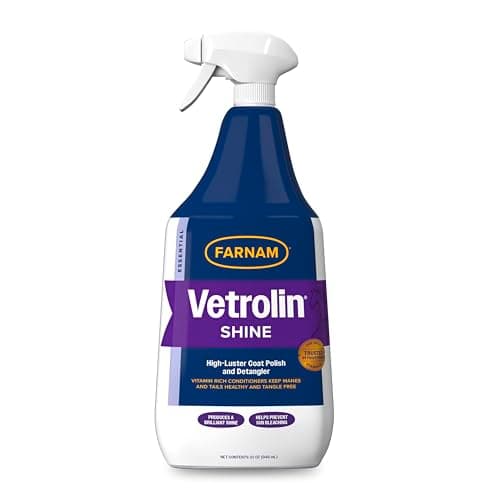 Farnam Vetrolin Shine High-Luster Dog & Horse Coat Polish & Conditione