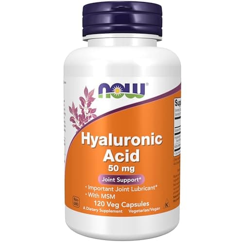 NOW Foods Hyaluronic Acid With MSM | Joint Support Supplement ...