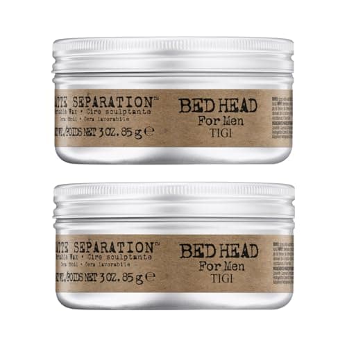 TIGI Bed Head for Men Matte Separation Workable Wax - Use for Strong H ...