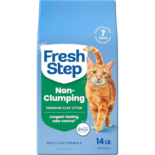 Litière Fresh Step non-agglomérante premium en argile