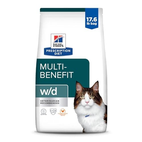 HILL'S PRESCRIPTION DIET m/d GlucoSupport Chicken Flavor Dry Cat Food ...