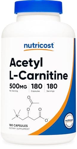 Nutricost Acetyl L-Carnitine 500mg