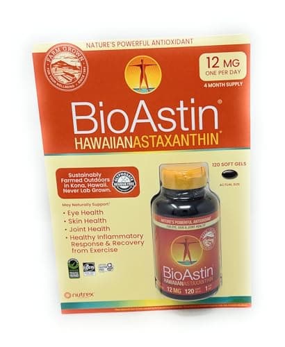 BioAstin Hawaiian Astaxanthin 12mg