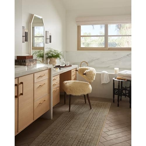 Amazon.com: RUGGABLE Washable Vintage Runner Rug – Kamran Hazel 2.5x7 ...