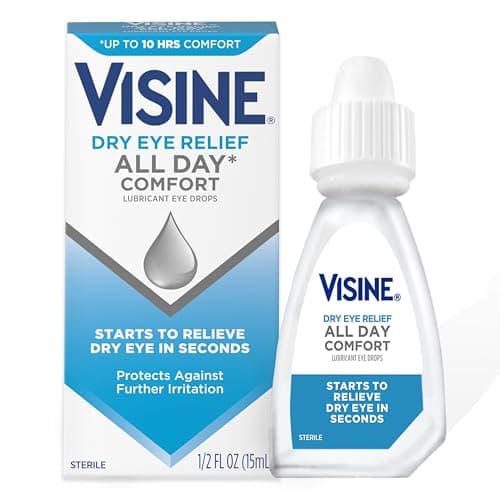 Visine Dry Eye Relief Lubricant Eye Drops