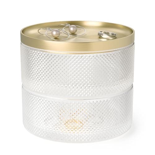 Tesora glass jewelry box - Women's jewelry box - Umbra design