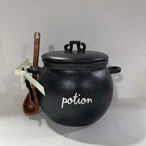Rae Dunn | Holiday | Halloween Rae Dunn Black Witch Spooky Cauldron ...