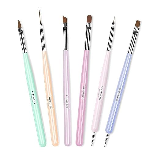 Beetles Nail Art Brushes 3Pcs Set Gel Polish Nail Art Design Pen ...