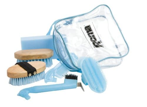 Roma - Deluxe Grooming Kit 6 piece - Grey/Purple – Rangiora Equestrian ...