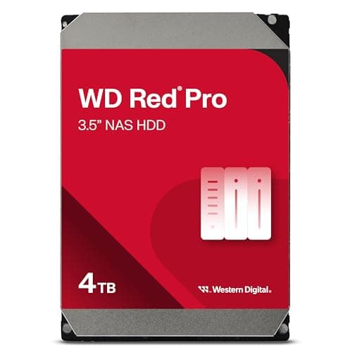 WD Red Pro 4TB NAS Hard Drive (WD4003FFBX)