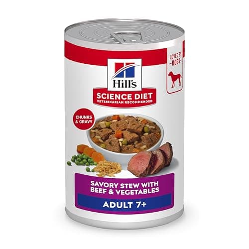 Hill s Science Diet adult 7+ estofado sabroso con res y vegetales