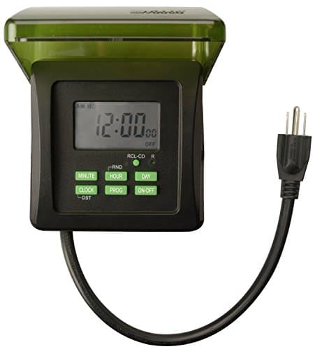 Woods 50015WD Outdoor 7-Day Heavy Duty Digital Plug-in Timer, 2 ...