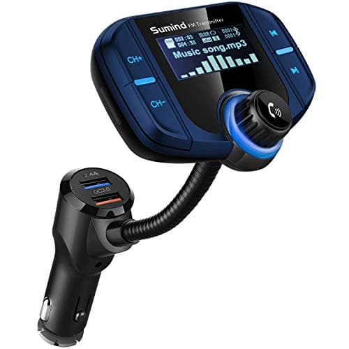 Amazon.com: (Upgraded Version) Bluetooth FM Transmitter, Sumind ...
