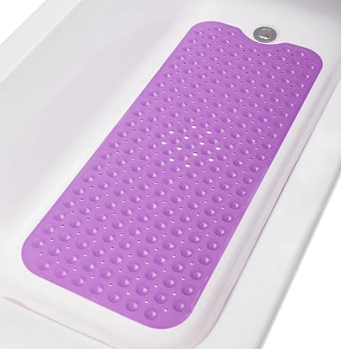 TIKE SMART Extra-Long Non-Slip Bathtub Mat