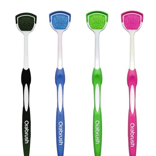 Orabrush Tongue Cleaner - 4 Brushes