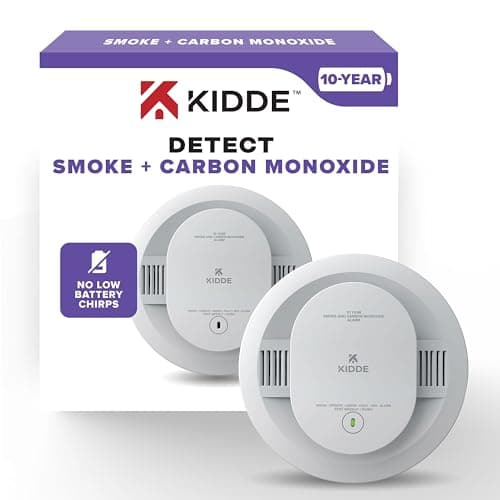 Kidde KN-COSM-BA Battery-Operated Combination Carbon Monoxide and Smoke ...