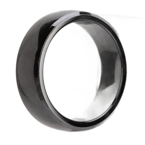 NFC Smart Ring, Ceramic Finger Ring, IP68 Waterproof, for Access Control, Attendance, Payment Encryption