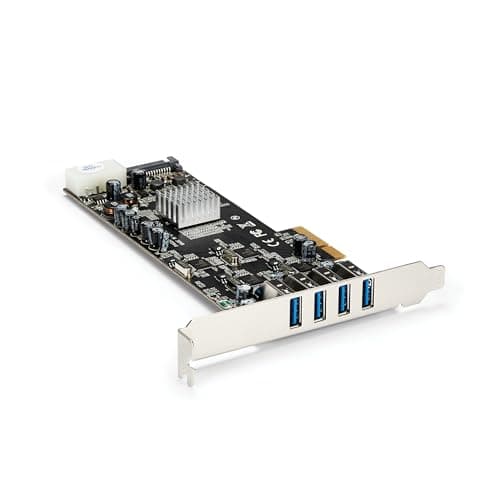 StarTech 4-Port USB-A/C PCIe Expansion Card - PEXUSB312A2C2V | Mwave