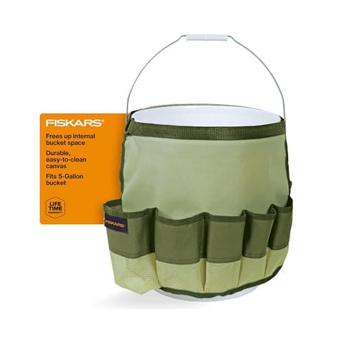 Fiskars Garden Tool Bucket Caddy 5 Ga…