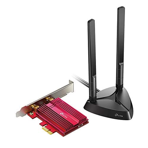 TP-Link WiFi 6 AX3000 PCIe WiFi Card (Archer TX3000E) - Up to 2400Mbps, Bluetooth 5.2, 802.11AX Dual Band Wireless Adapter with MU-MIMO,OFDMA,Ultra-Low Latency, Supports Windows 11, 10 (64bit) only
