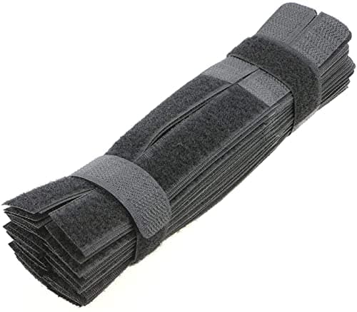 Attaches de câble de fixation réutilisables Pasow