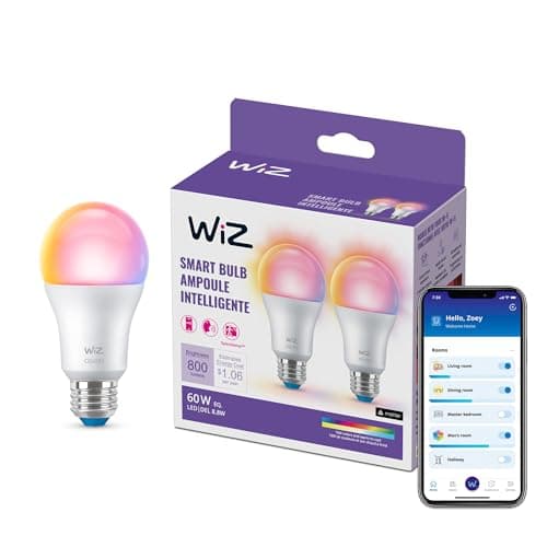 Buy Color and Tunable White A19 LED 60-Watt Equivalent Dimmable Smart ...