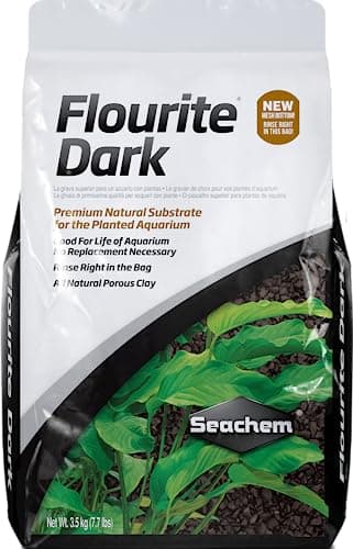 SEACHEM - Flourite Dark - 3.5 lbs - Premium quality natural gravel for ...