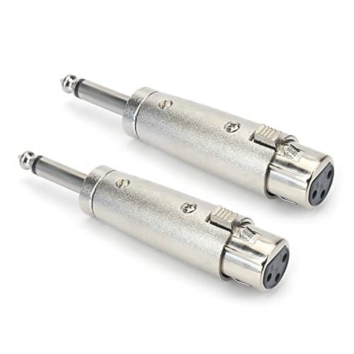 DISINO 1/4 to XLR Male Adapter, Quarter Inch TRS in Pakistan | WellShop.pk