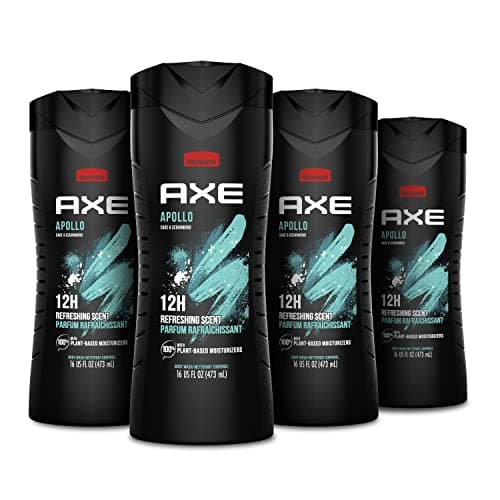 Axe Apollo Refreshing Long Lasting Men's Body Wash, Sage and Cedarwood ...