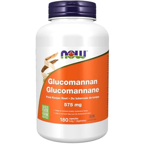 Now Foods Glucomannan 575mg 180cap