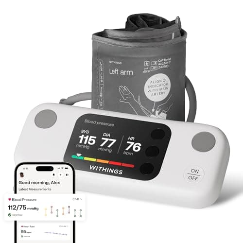 Withings - Bpm Connect - Wi-fi Smart Blood Pressure Monitor | Men's ...