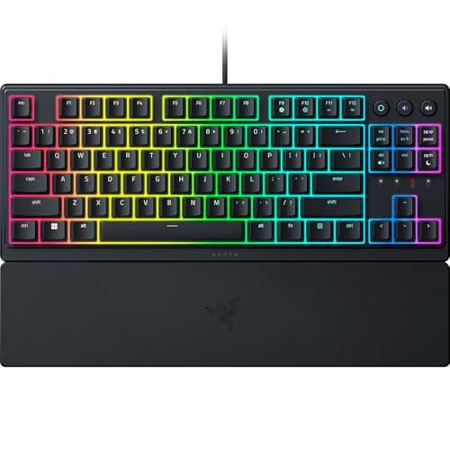 Amazon.com: Razer Ornata V3 X Gaming Keyboard: Low-Profile Keys ...