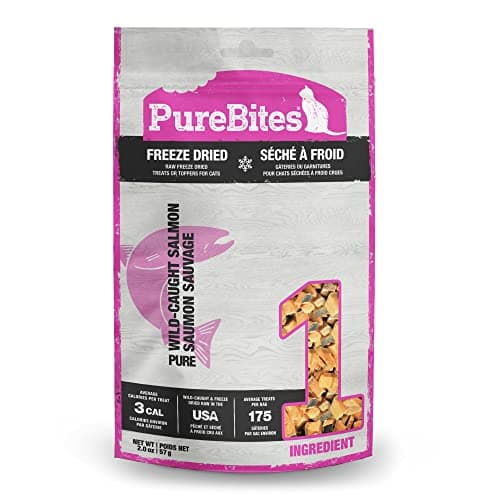 PureBites Wild Alaskan Salmon Freeze-Dried Cat Treats