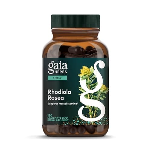 Amazon.com: Gaia Herbs Rhodiola Rosea - Stress Support Supplement ...