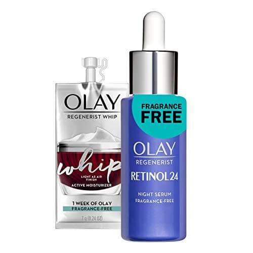 Olay Regenerist Retinol 24 Night Serum, Fragrance Free, 40mL