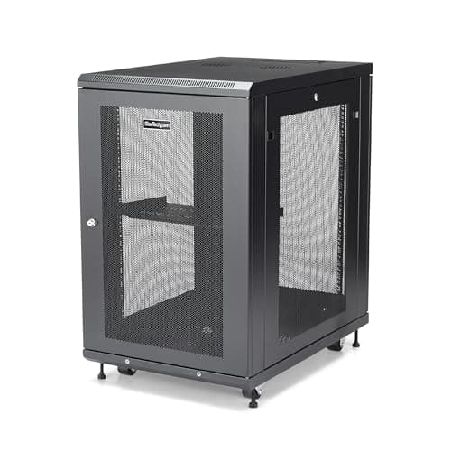 StarTech.com 4U Vertical Wall-Mount Server Rack Enclosure - 18.9in deep ...