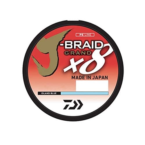 Daiwa J-Braid Grand x8 Braided Fishing Line (Test: 100lb / 3,000 Yards ...
