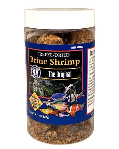 Freeze Dried Brine Shrimp Fish Food (0.7 oz) - San Francisco Bay Brand ...